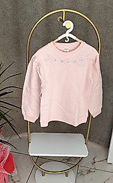 Uzun Kollu Pijama Üstü Pembe