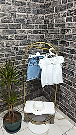 Kız çocuk Kot etekli takım