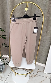 Erkek Garson Eşofman Jogger Koyu Bej