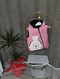 Pembe Kız çocuk yelek