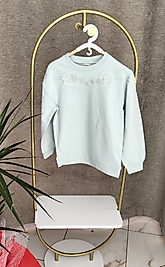 Uzun Kollu Pijama Üstü Beyaz