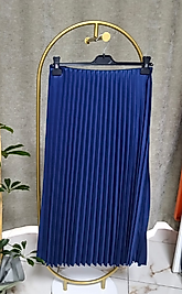 Pilise Bel Lastikli Kadın Etek