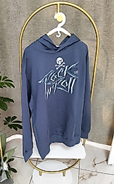 Erkek Garson Sweat Kapuşon 10-11-Mavi