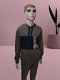 Erkek garson sweat kapuson