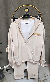 Kadın Eşofman Takım Krem