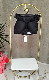 Burgu Desen Kadın Siyah Takım Sütyen