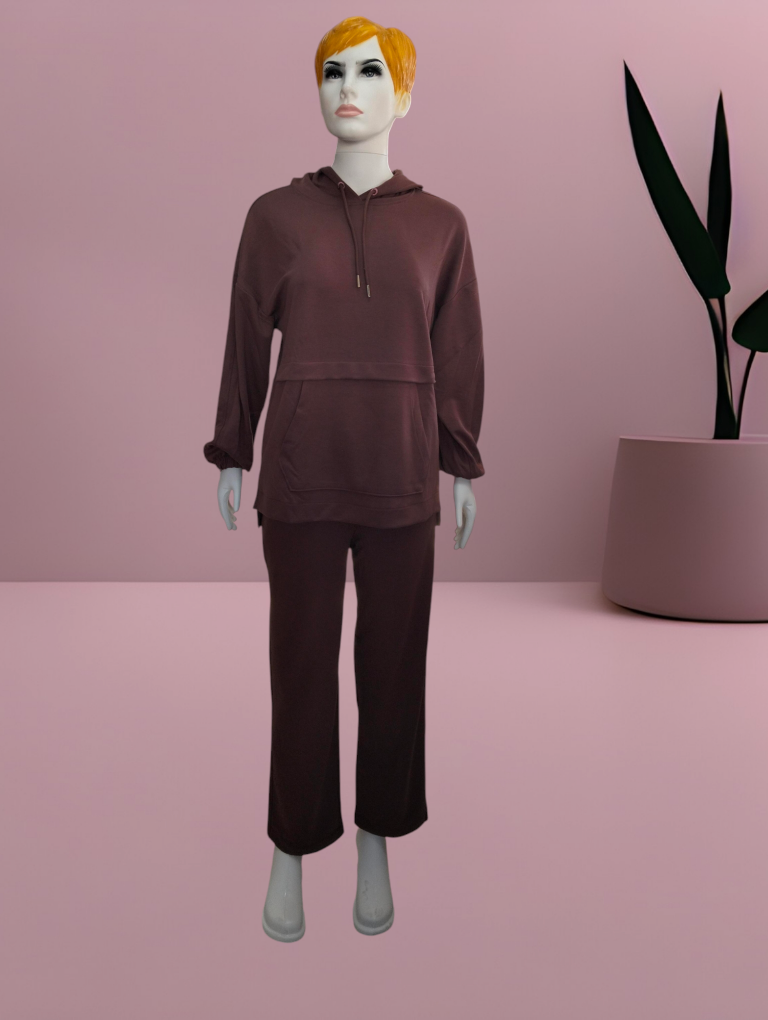 Bayan oversize tunik takım