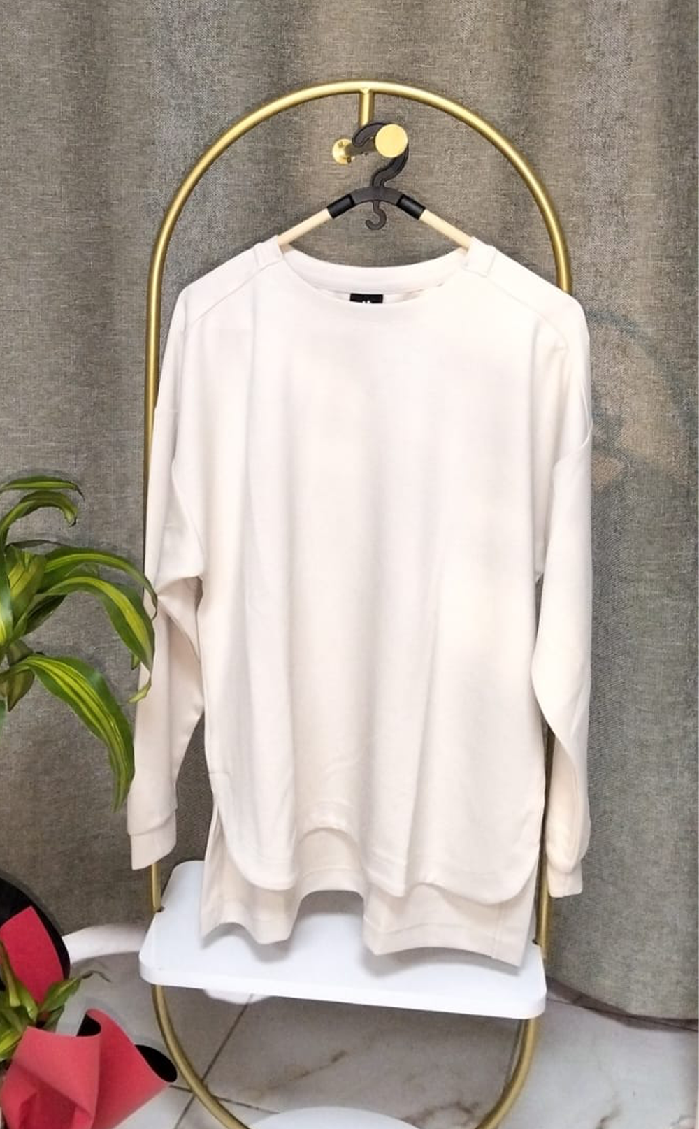 Bayan Sweatshirt O Yaka