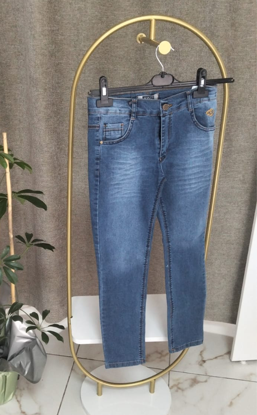 Erkek Çocuk Mavi Pantolon