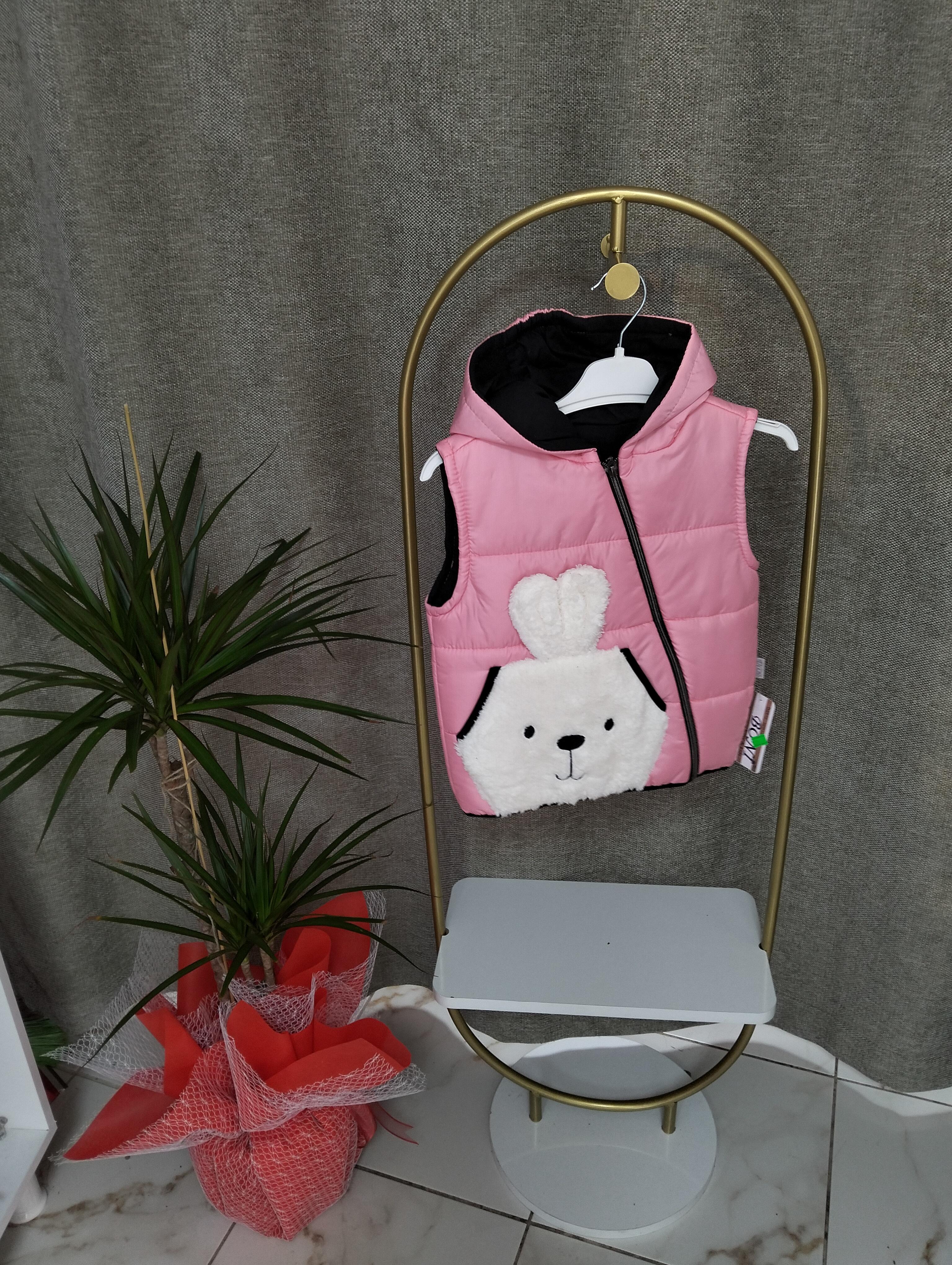 Pembe Kız çocuk yelek