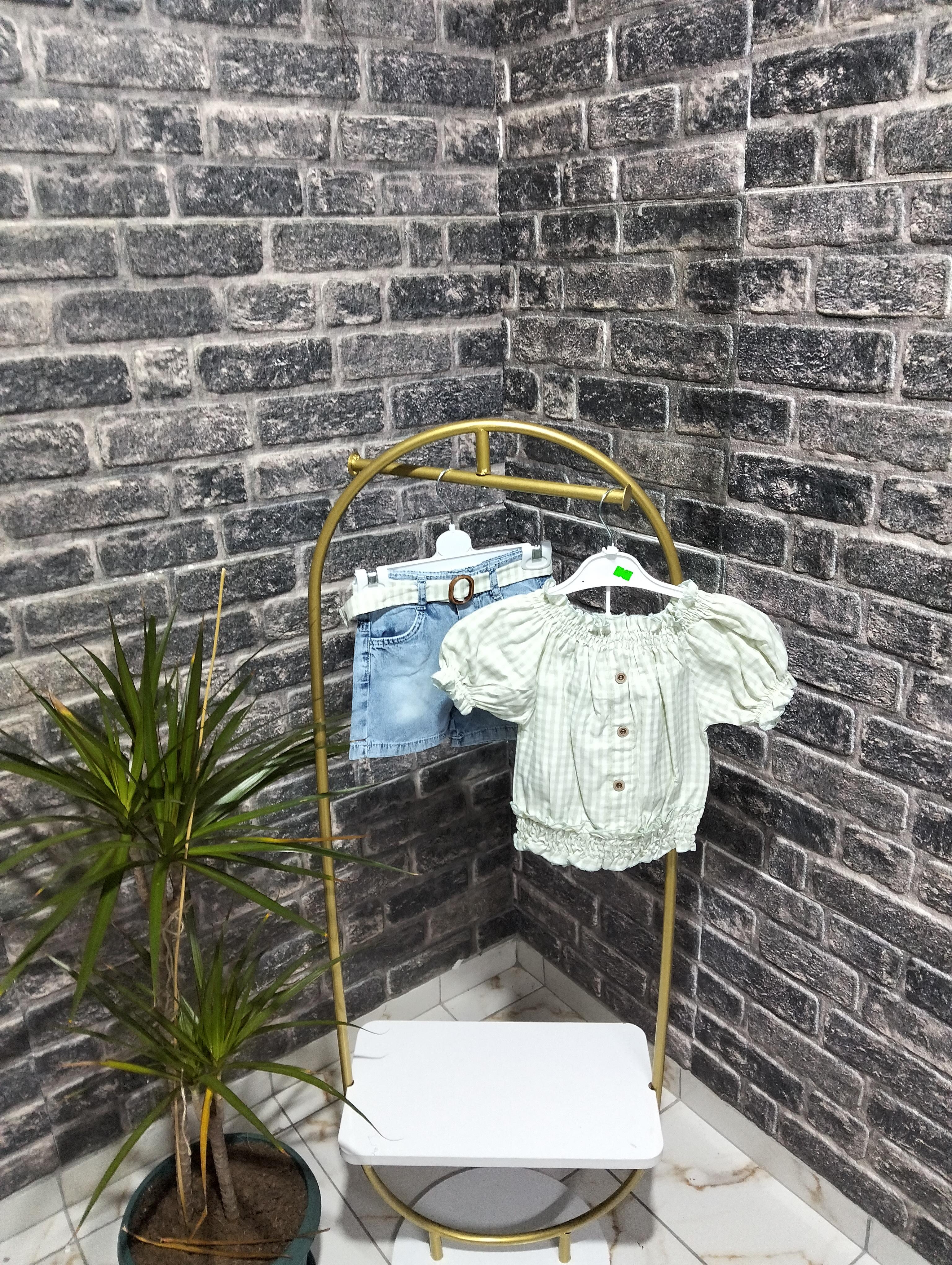 Kız cucuk şortlu takım